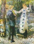 Pierre-Auguste Renoir The Swing oil on canvas